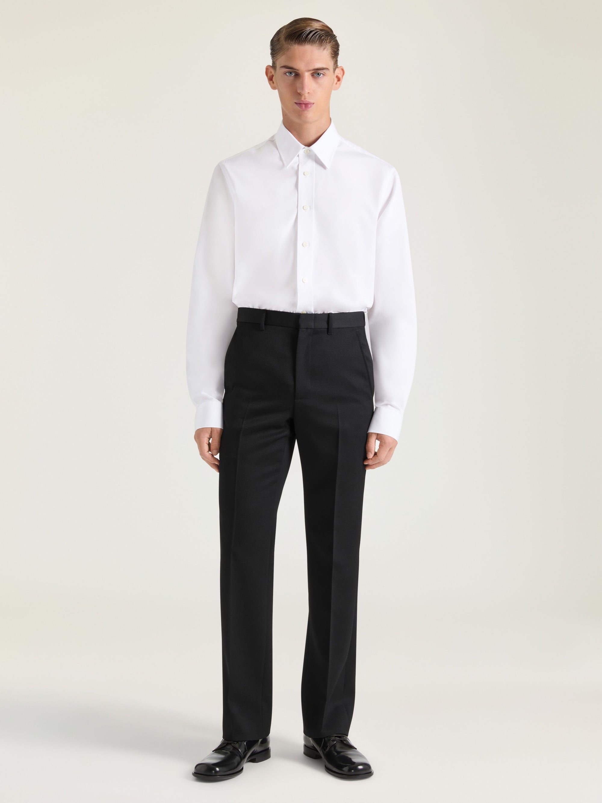 CLASSIC SHIRT STRAIGHT HEM NO BT DOWN
