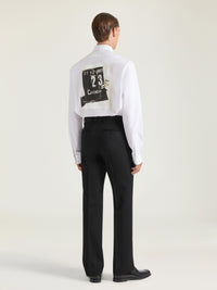 CLASSIC SHIRT STRAIGHT HEM NO BT DOWN