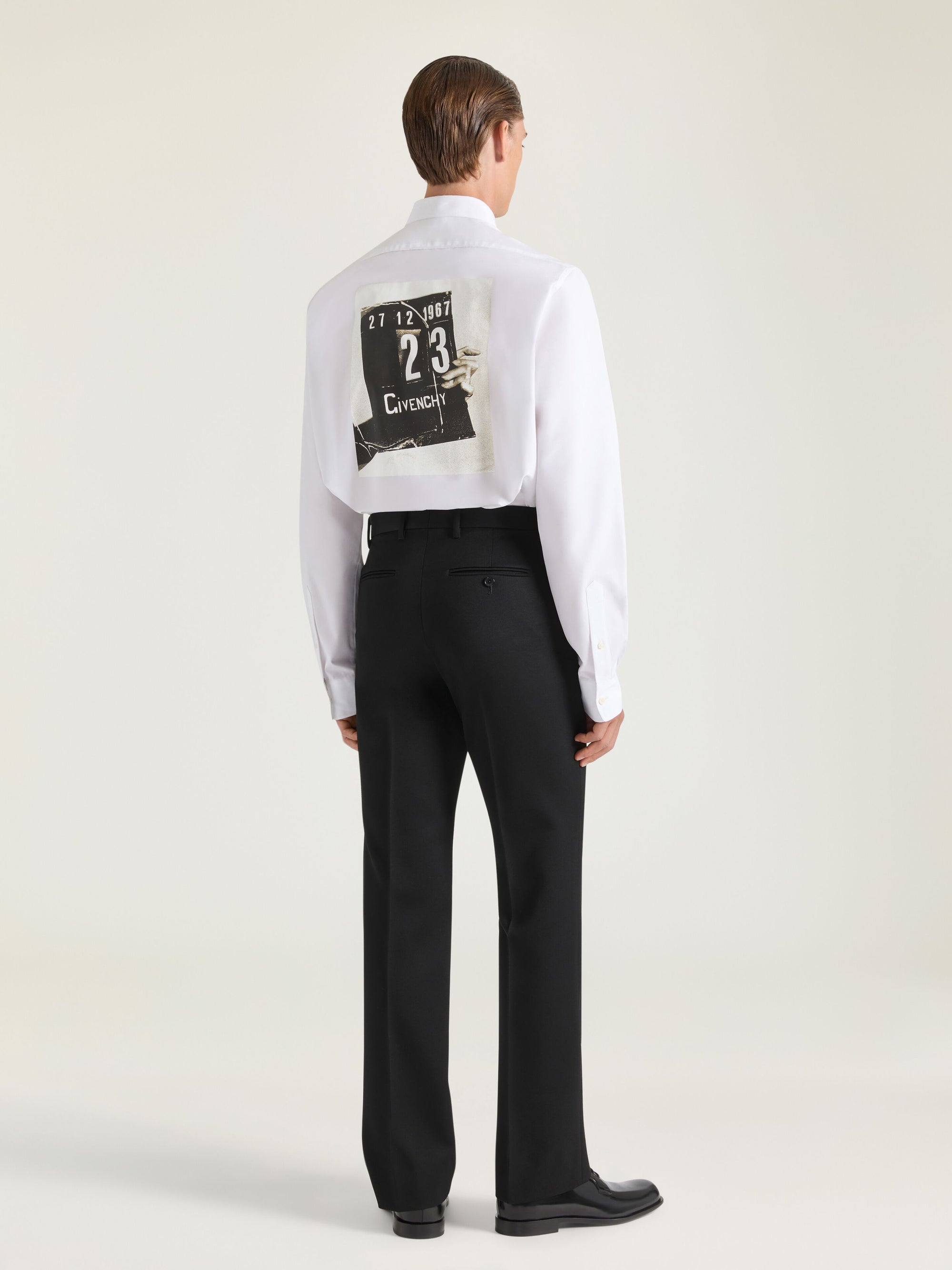 CLASSIC SHIRT STRAIGHT HEM NO BT DOWN