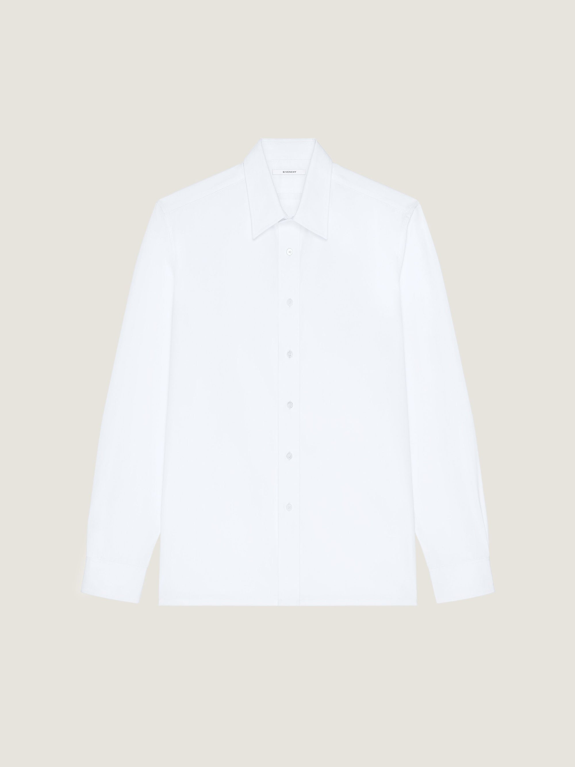 CLASSIC SHIRT STRAIGHT HEM NO BT DOWN