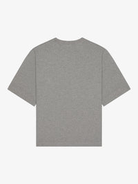 GREY MEL MESH COLLEGE EMBROIDERY