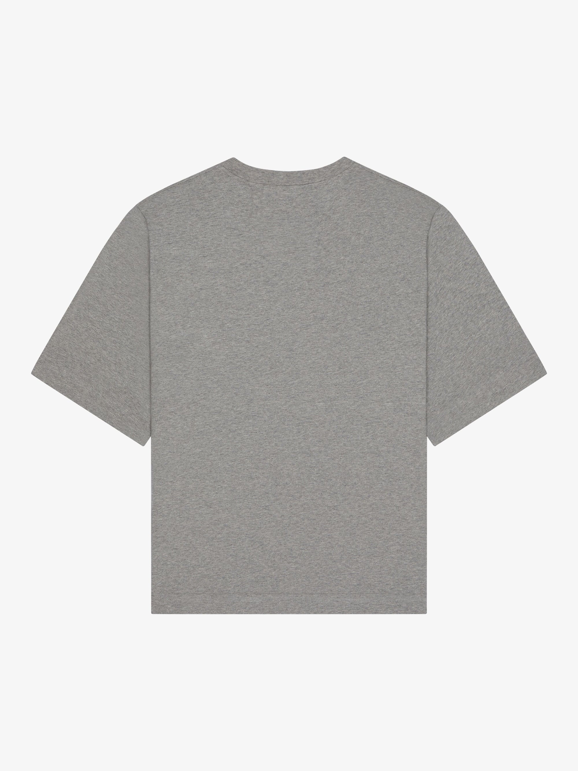 GREY MEL MESH COLLEGE EMBROIDERY