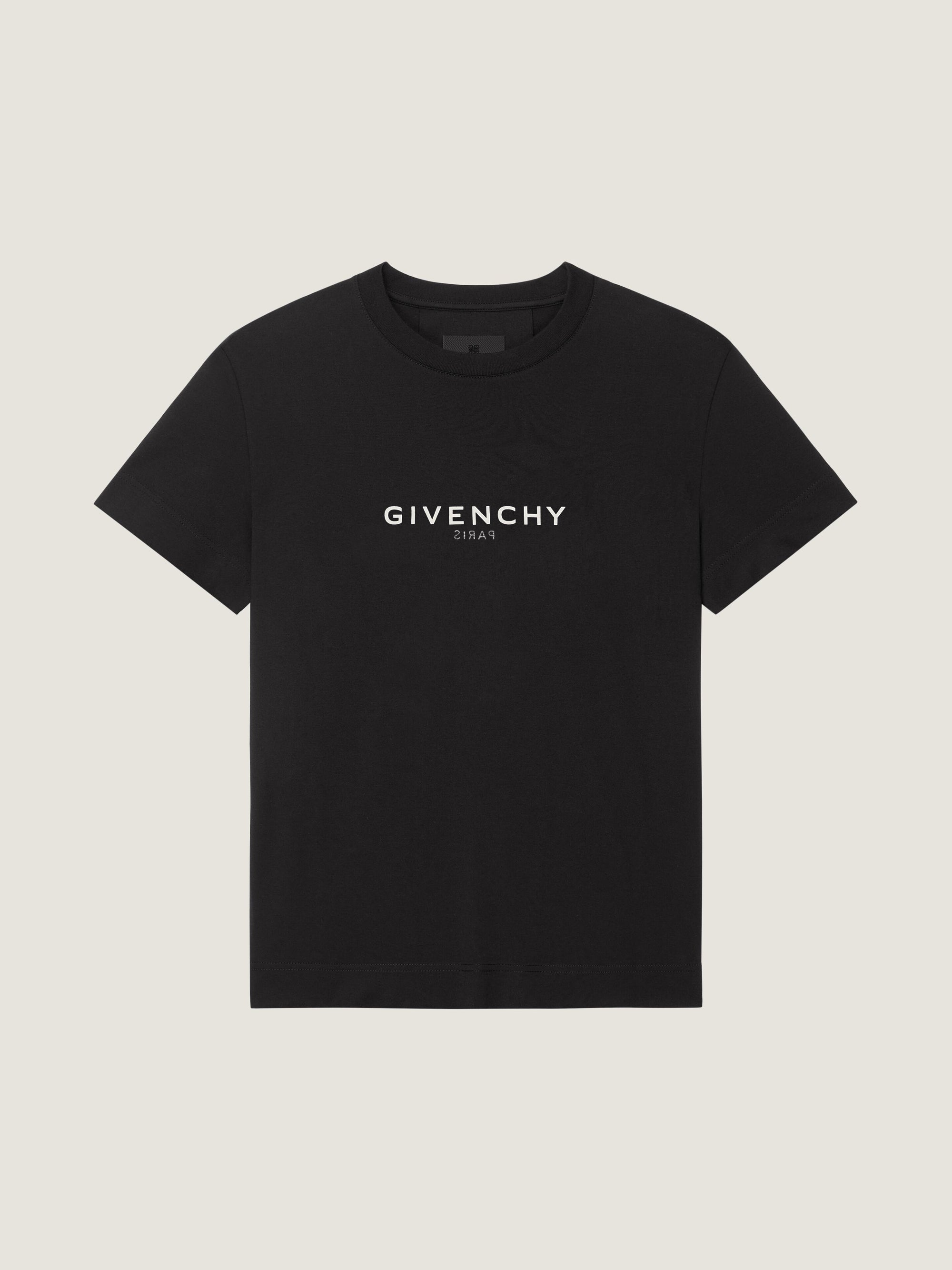 OVERSIZED FIT REVERSE PRINT T-SHIRT