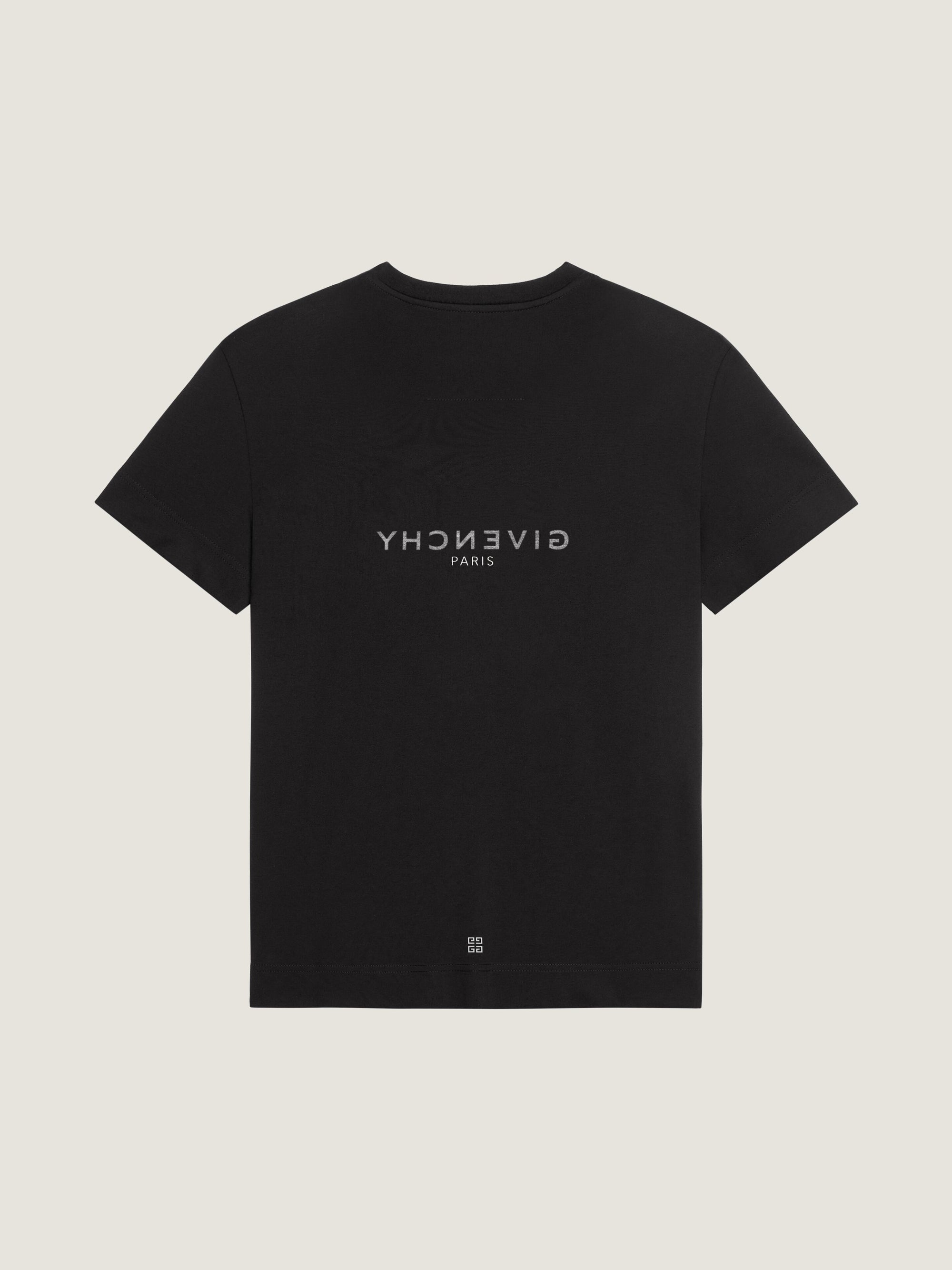 OVERSIZED FIT REVERSE PRINT T-SHIRT