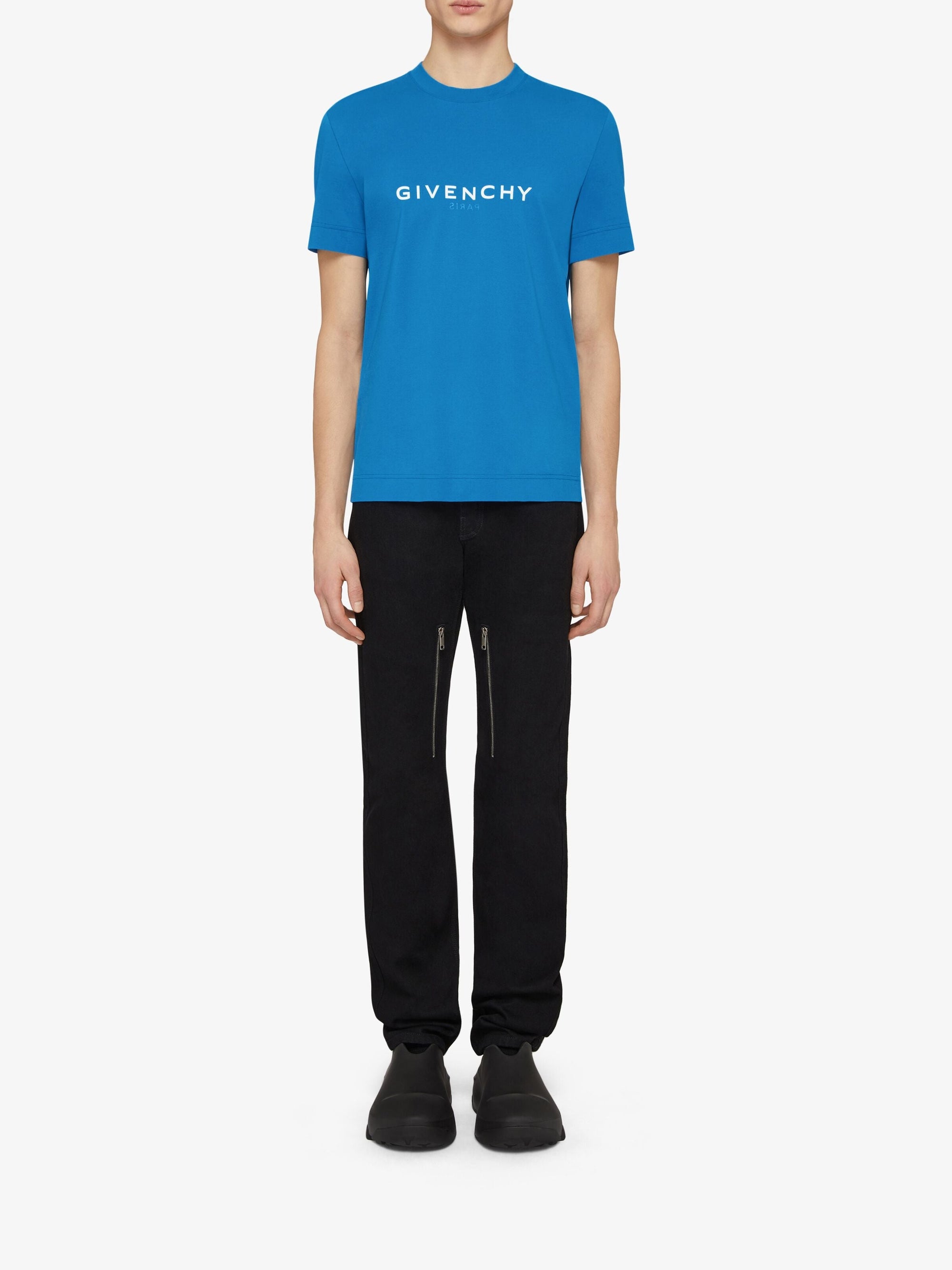 T-shirt slim G archetype - Bright Blue