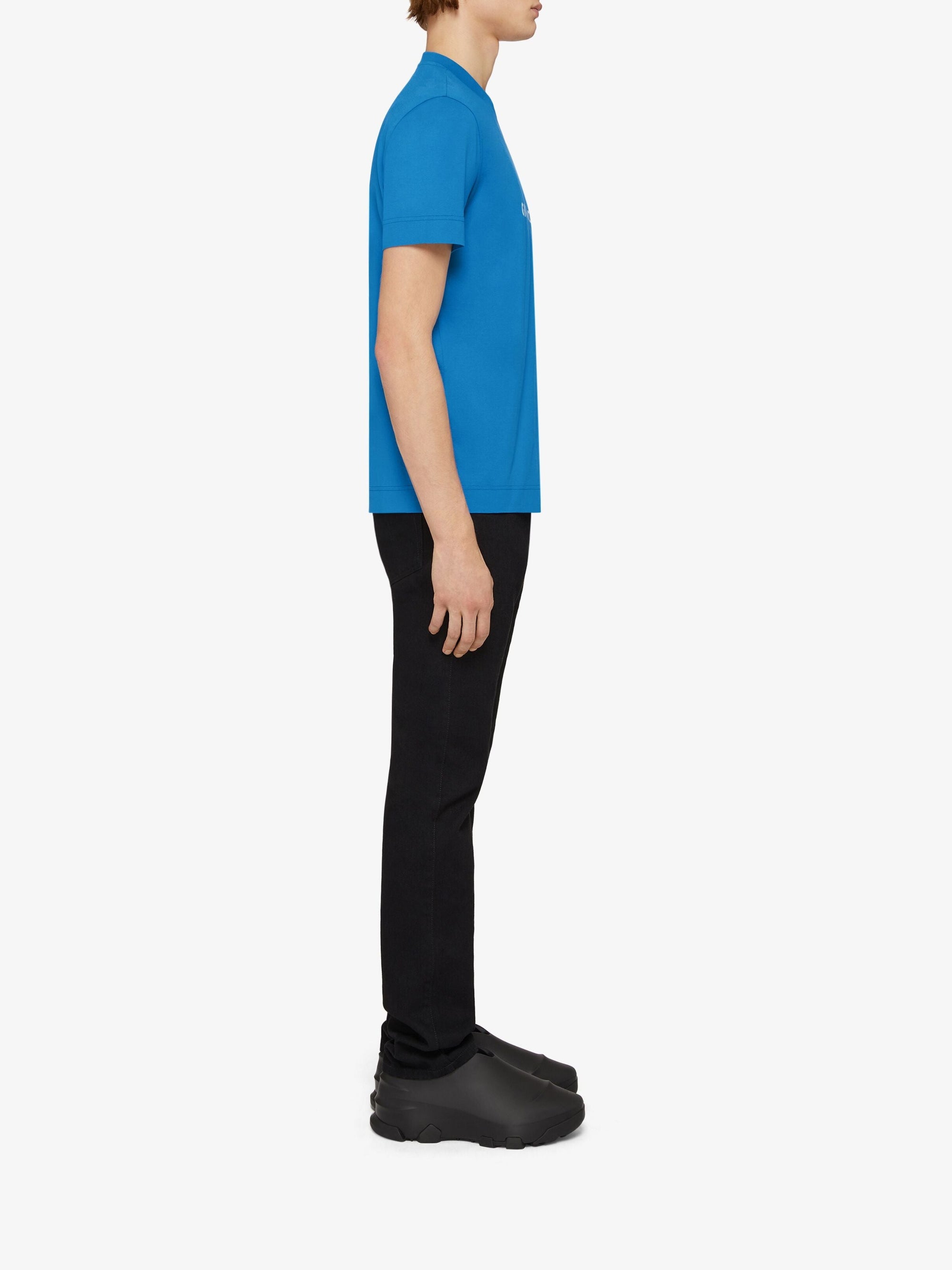 T-shirt slim G archetype - Bright Blue