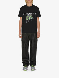 T-shirt slim Givenchy 4G Lock - Noir