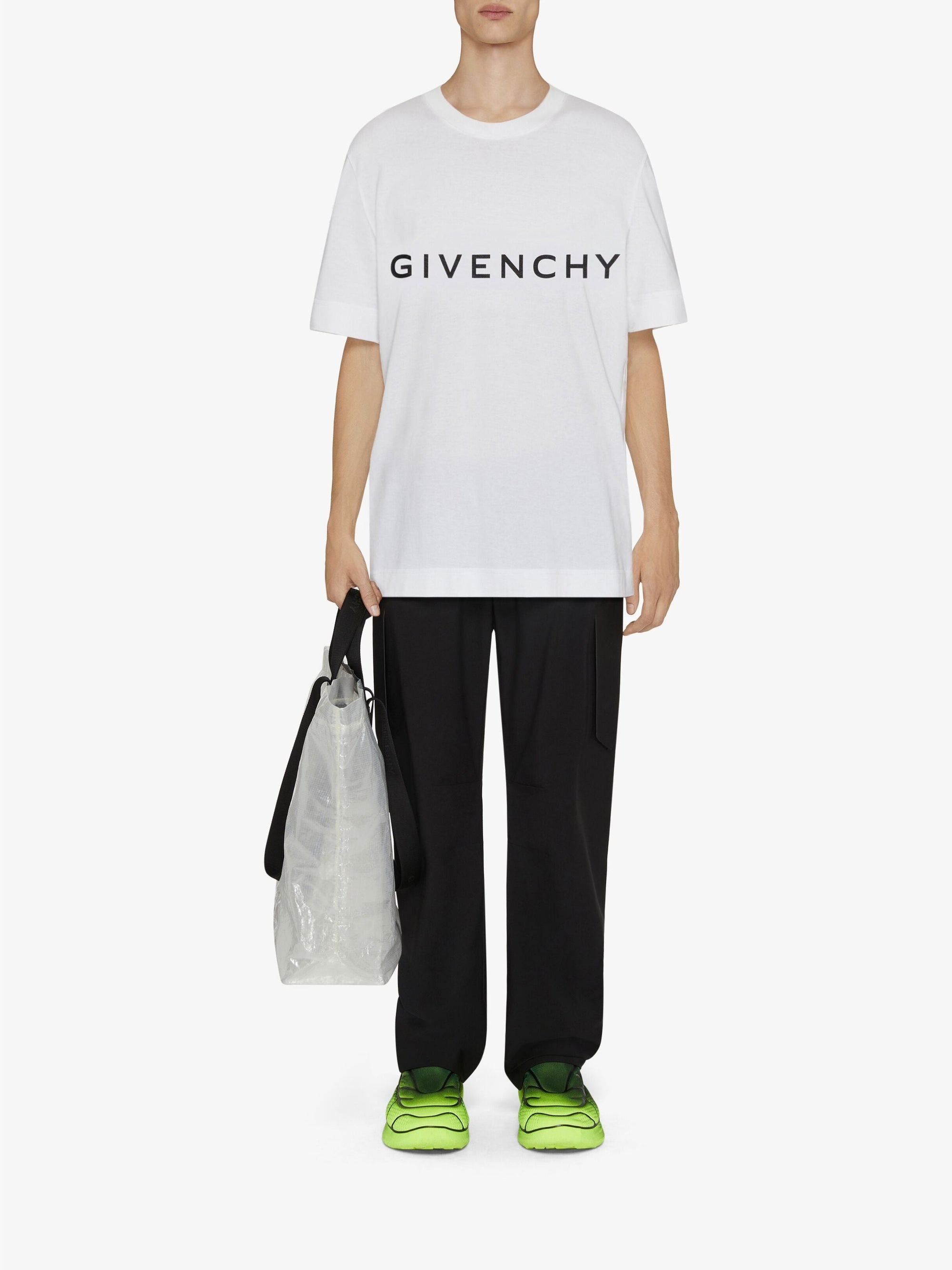 T-shirt oversize - Blanc