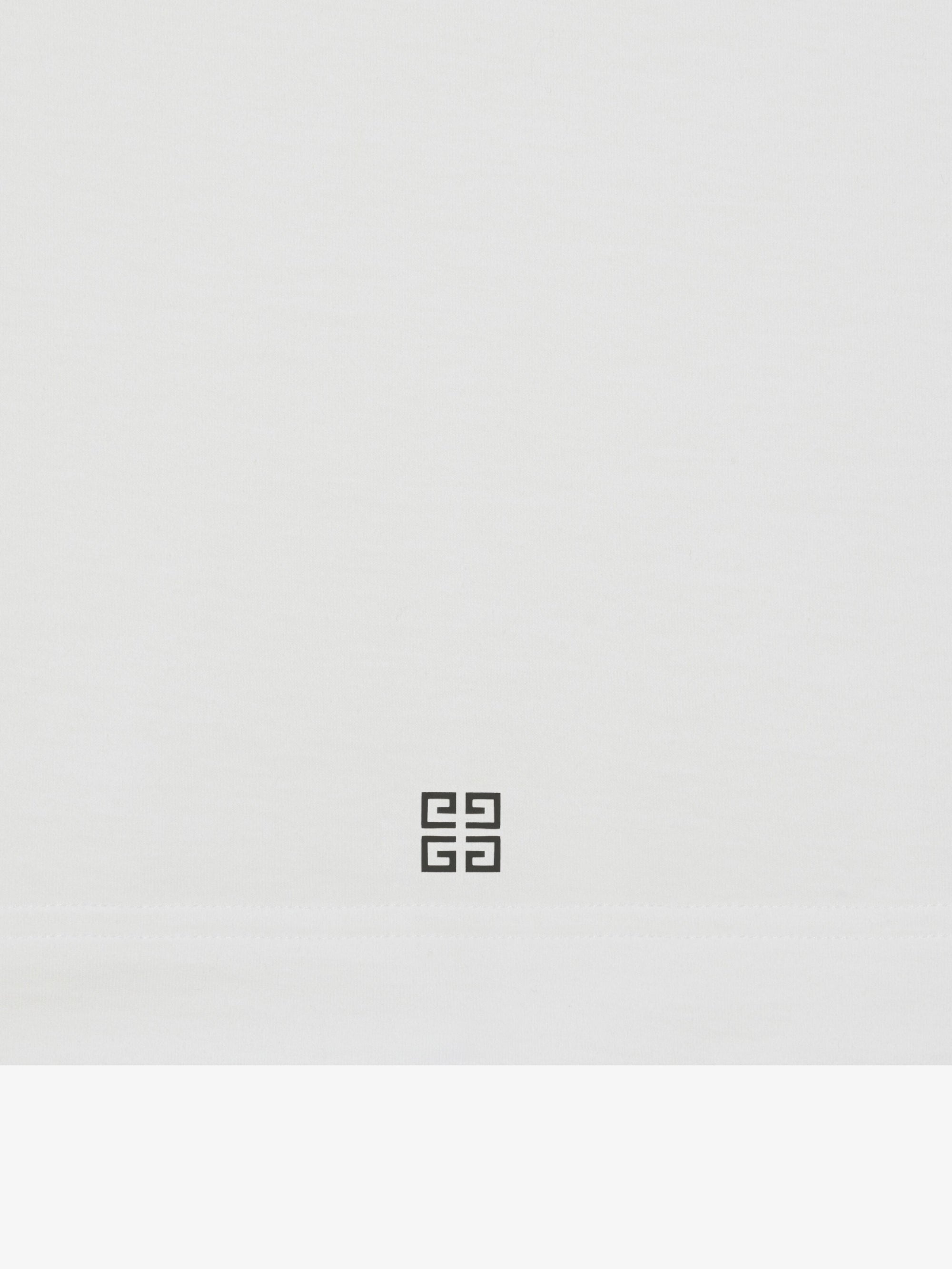 T-shirt oversize - Blanc
