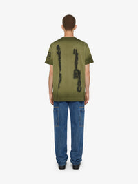 T-shirt oversize imprimé Givenchy angel - Vert Eau