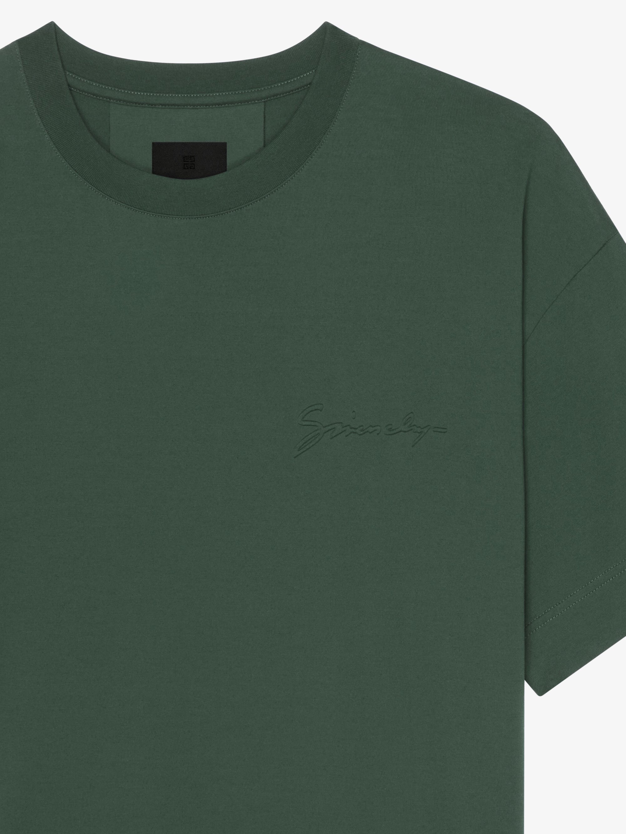 GIVENCHY SIGNATURE EMBOSSING