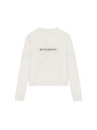T-shirt Boxy manches longues - Ivory
