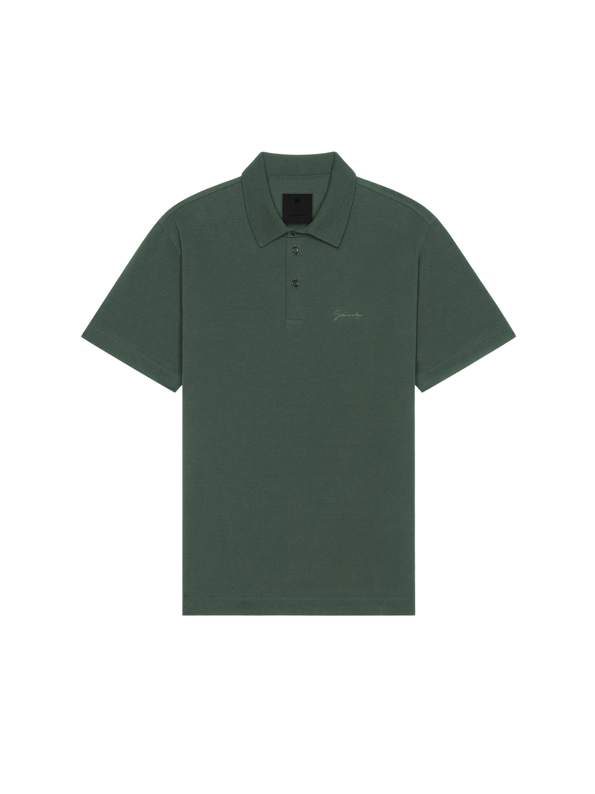 Polo coupe classique - Dark Green
