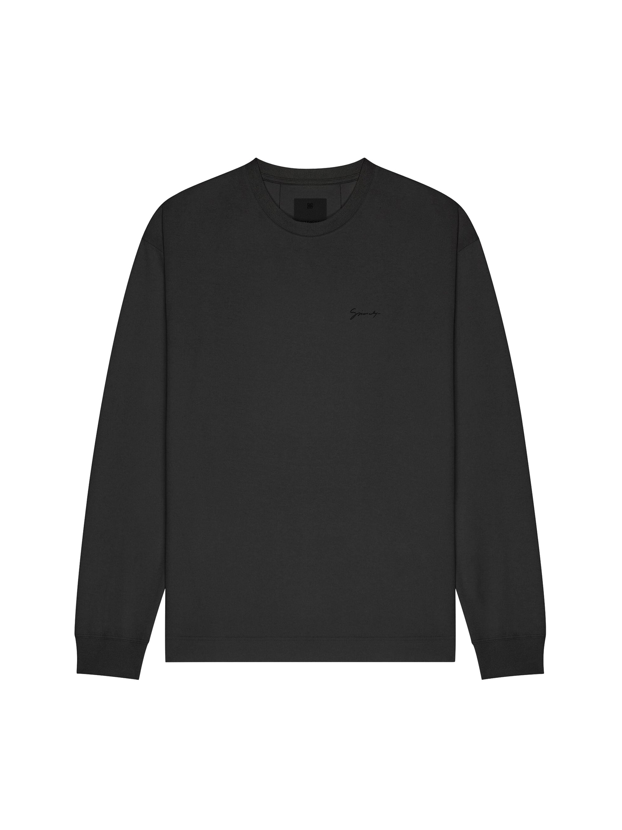T-shirt à signature Givenchy - Charcoal