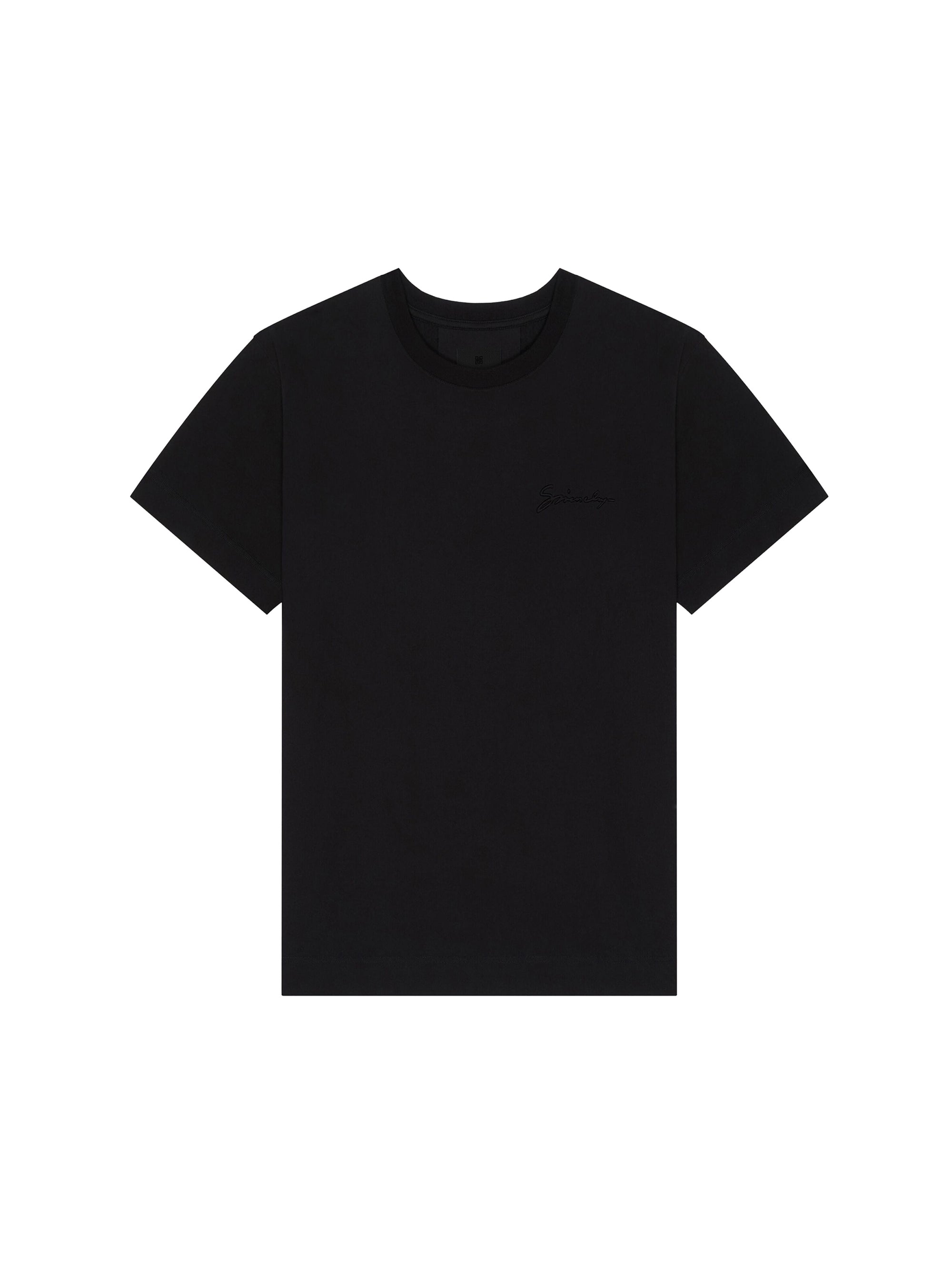 T-shirt coupe régulière - Black