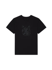 T-shirt coupe régulière - Black