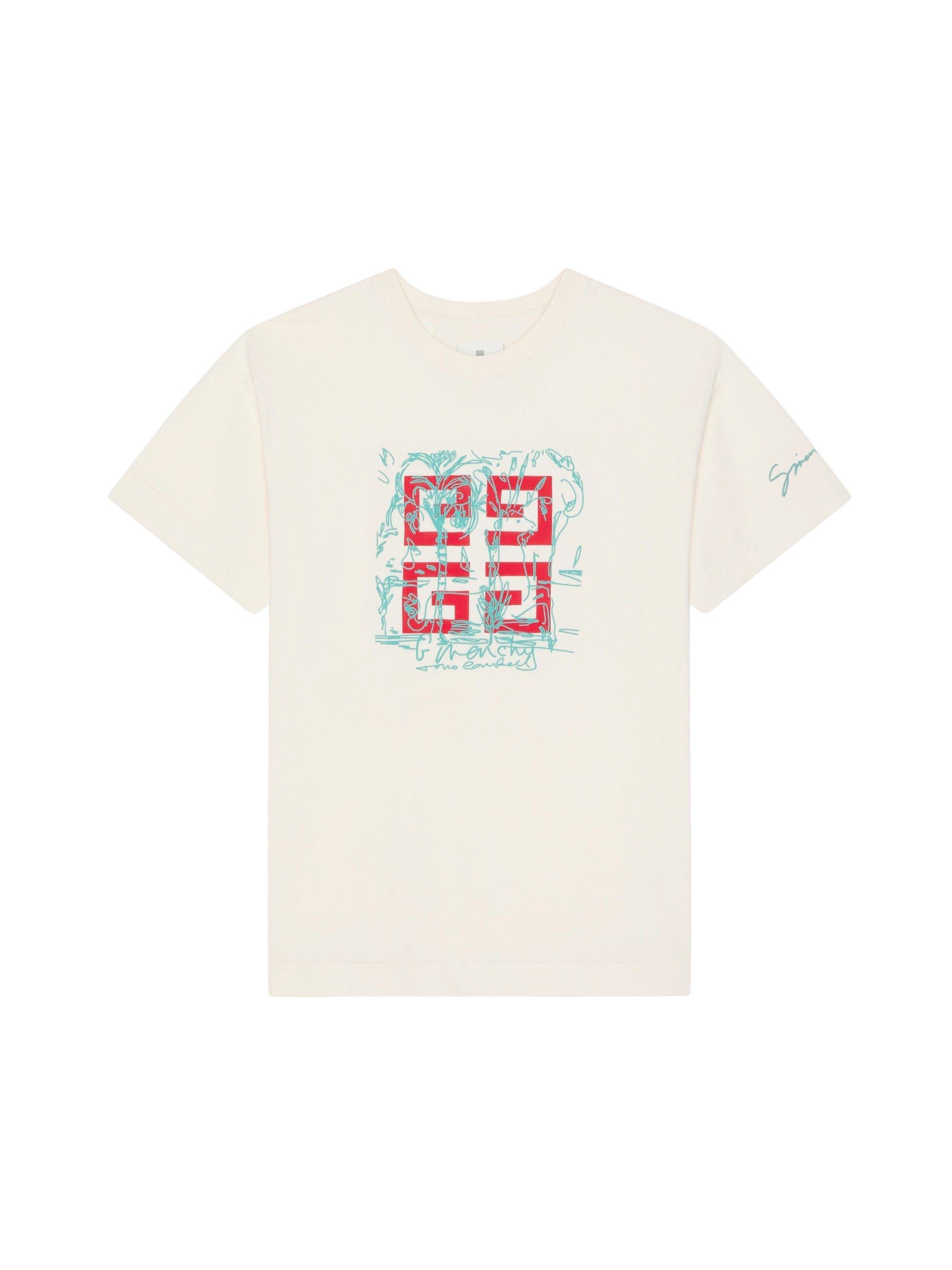 T-shirt coupe régulière - Ivory