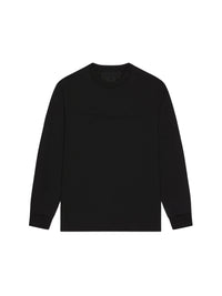 T-shirt manches longues coupe régulière - Black