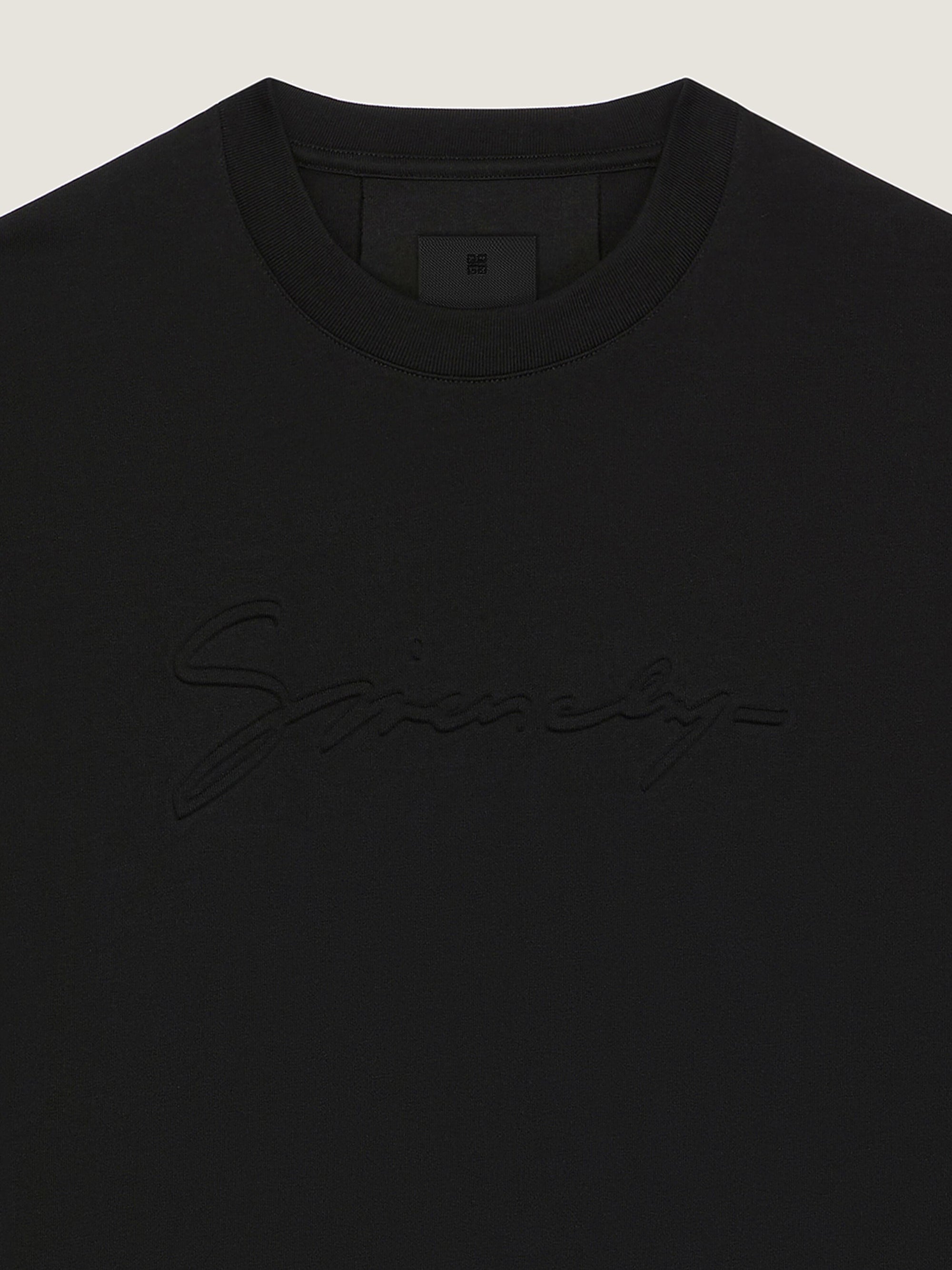 GIVENCHY SIGNATURE EMBOSSING