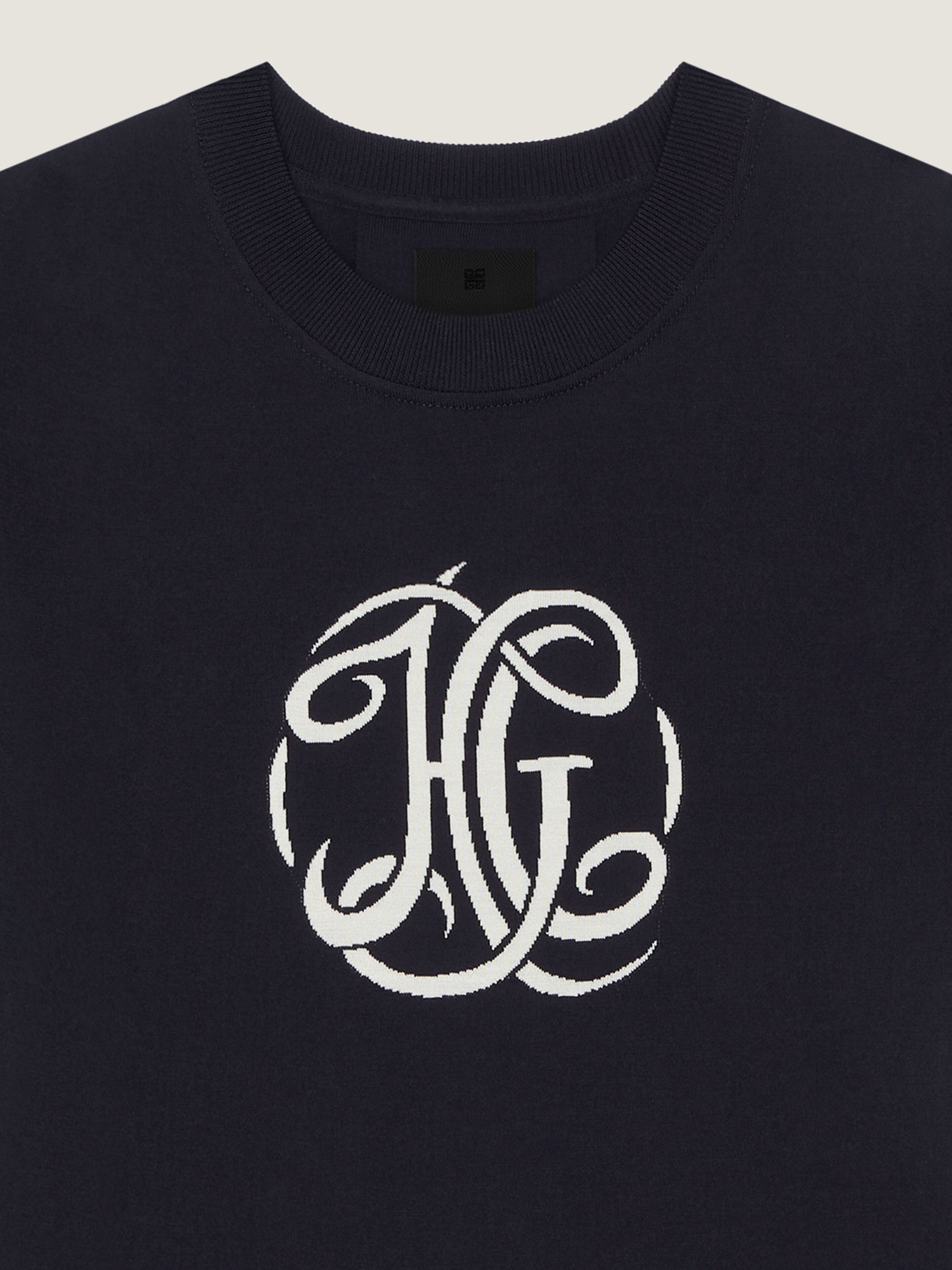 HDG COTTON SILK JACQUARD INTARSIA