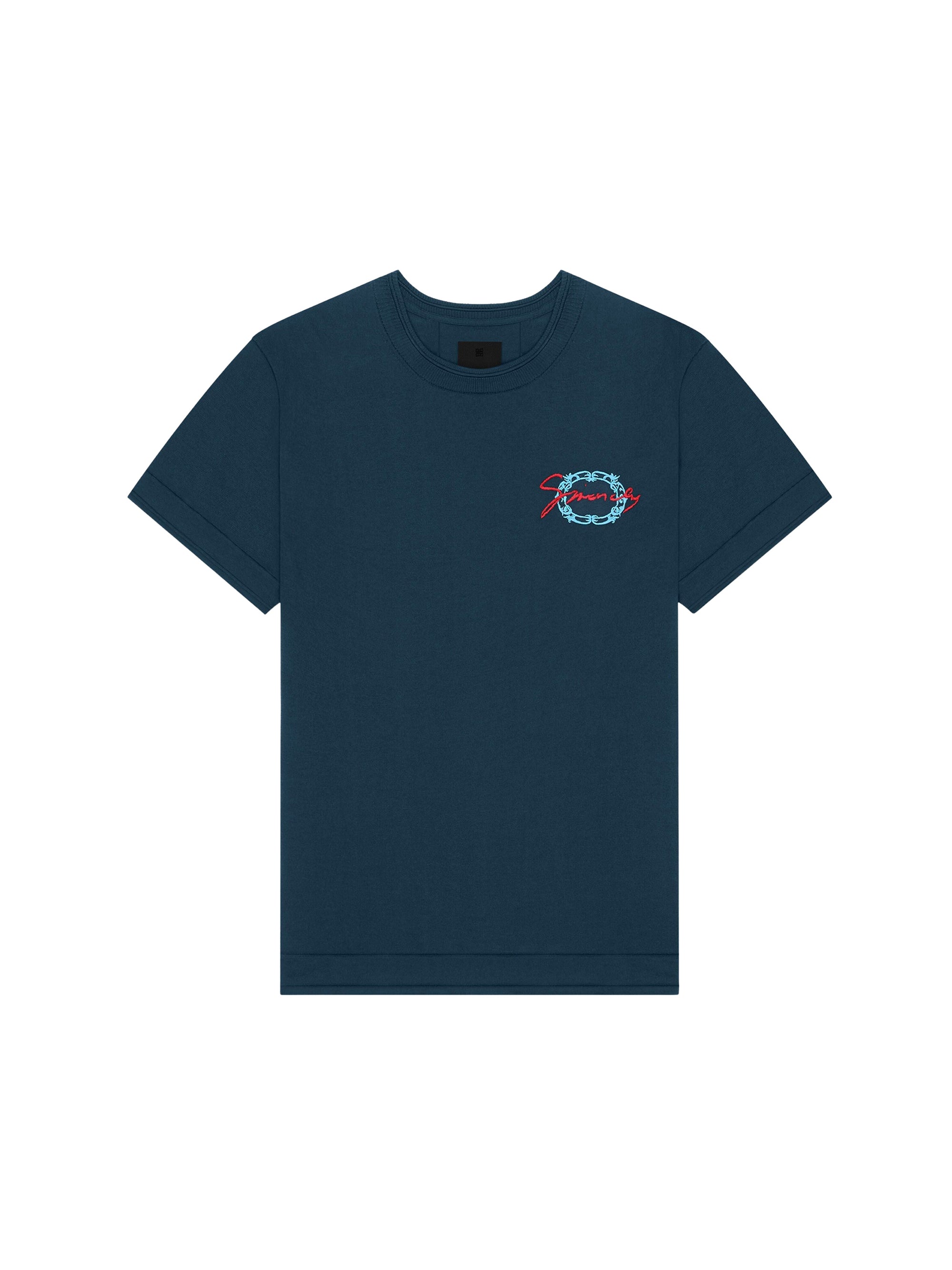 T-shirt en maille - Teal Blue