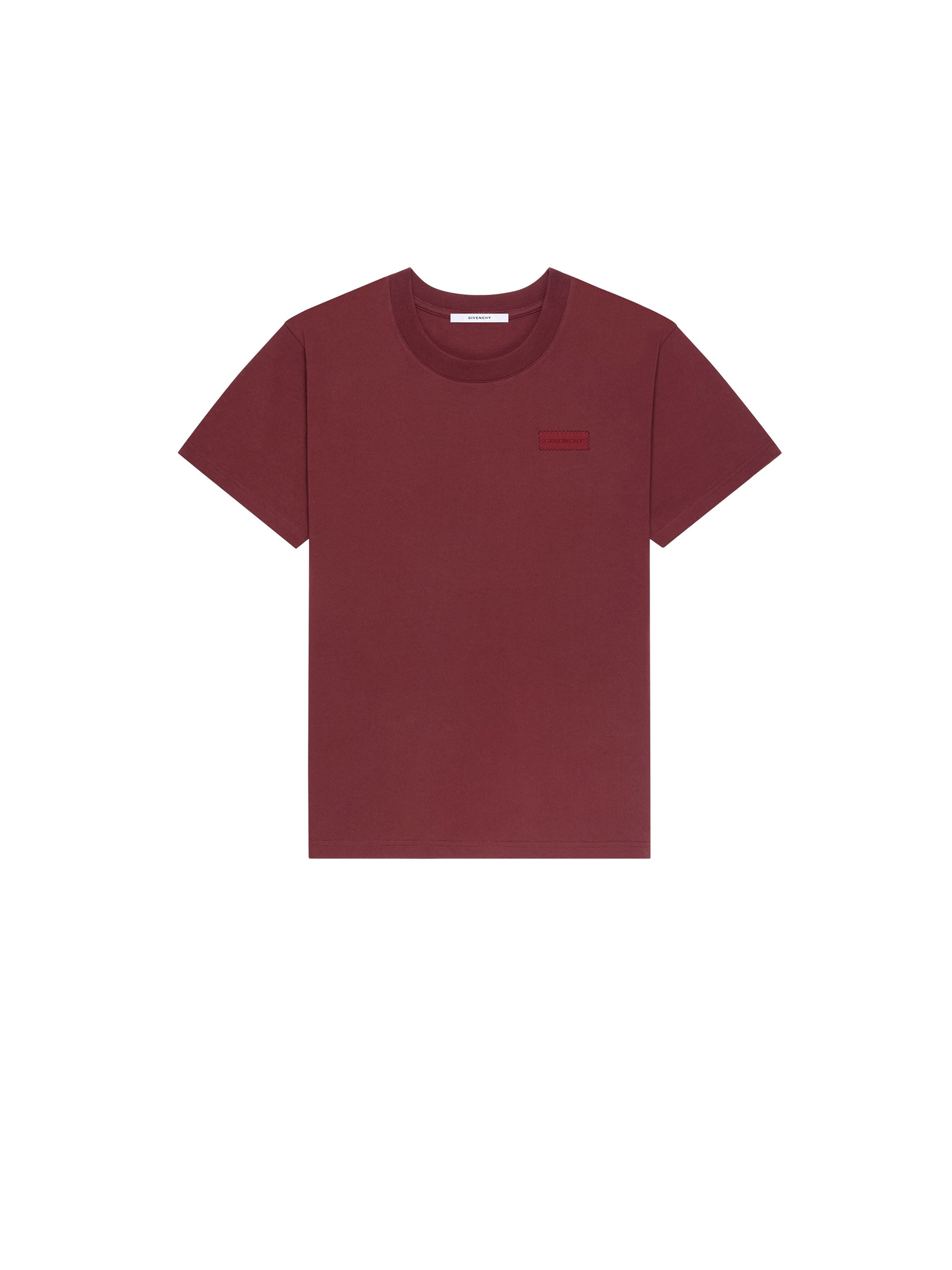 T-shirt coupe régulière - Burgundy