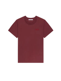 T-shirt coupe régulière - Burgundy