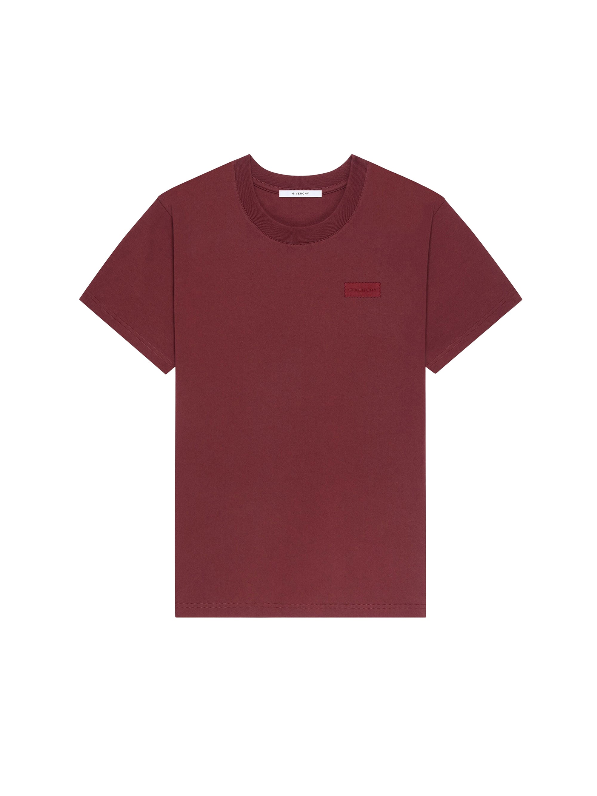 T-shirt coupe régulière - Burgundy