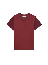 T-shirt coupe régulière - Burgundy