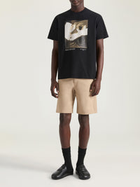 T-shirt coupe régulière - Black