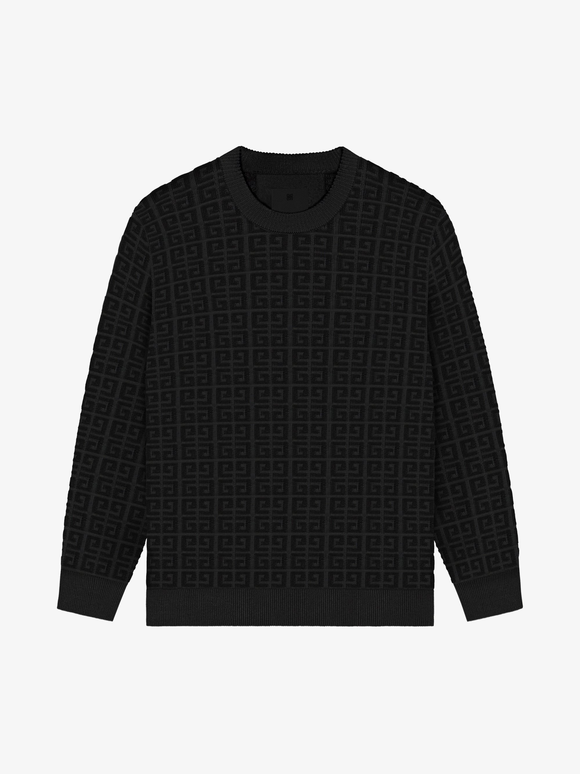 Pull sportswear en laine - Noir