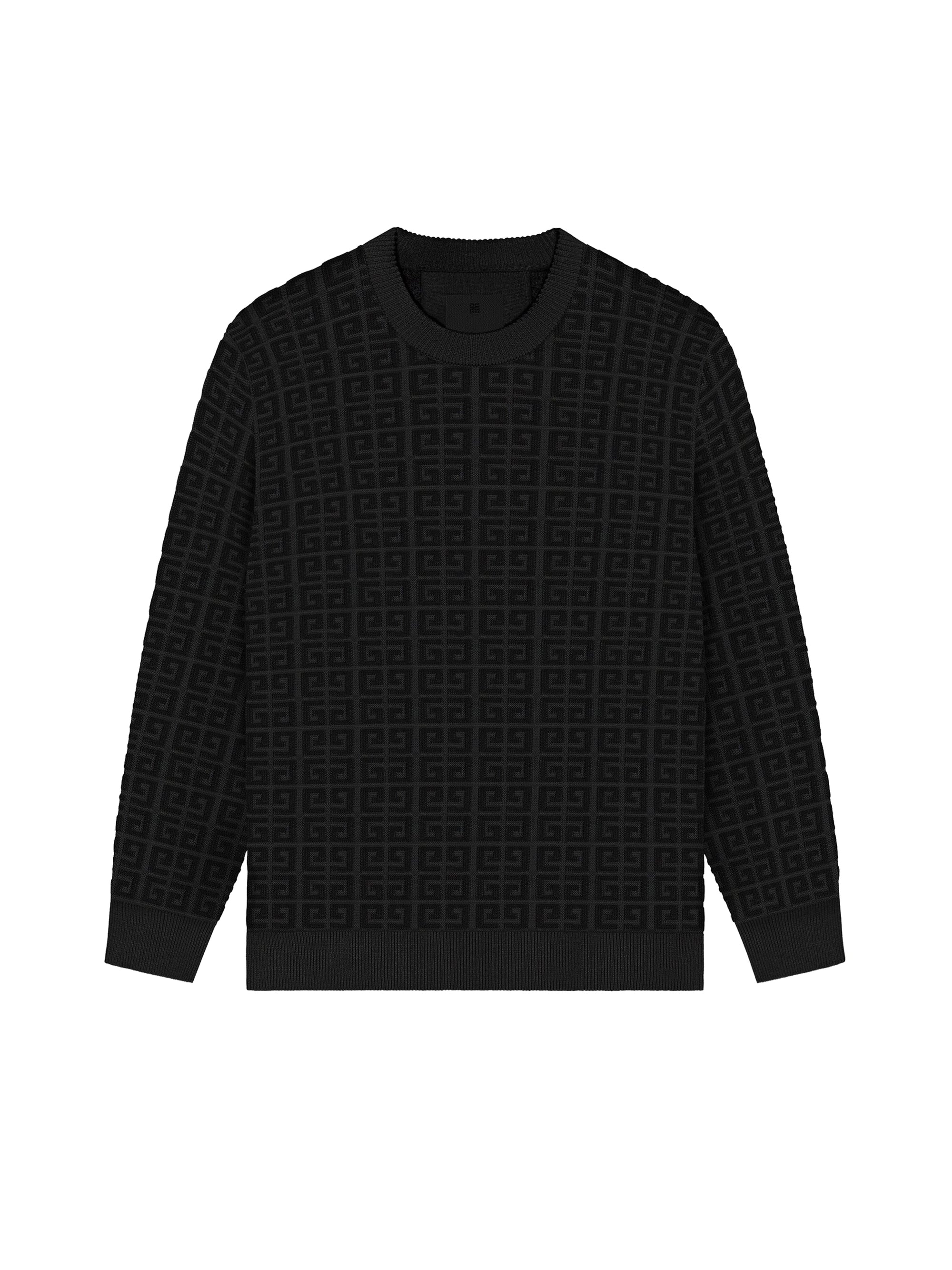 Pull sportswear en laine - Noir