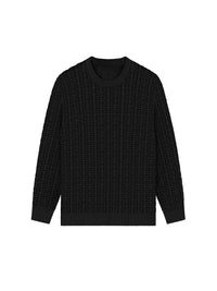 Pull sportswear en laine - Black