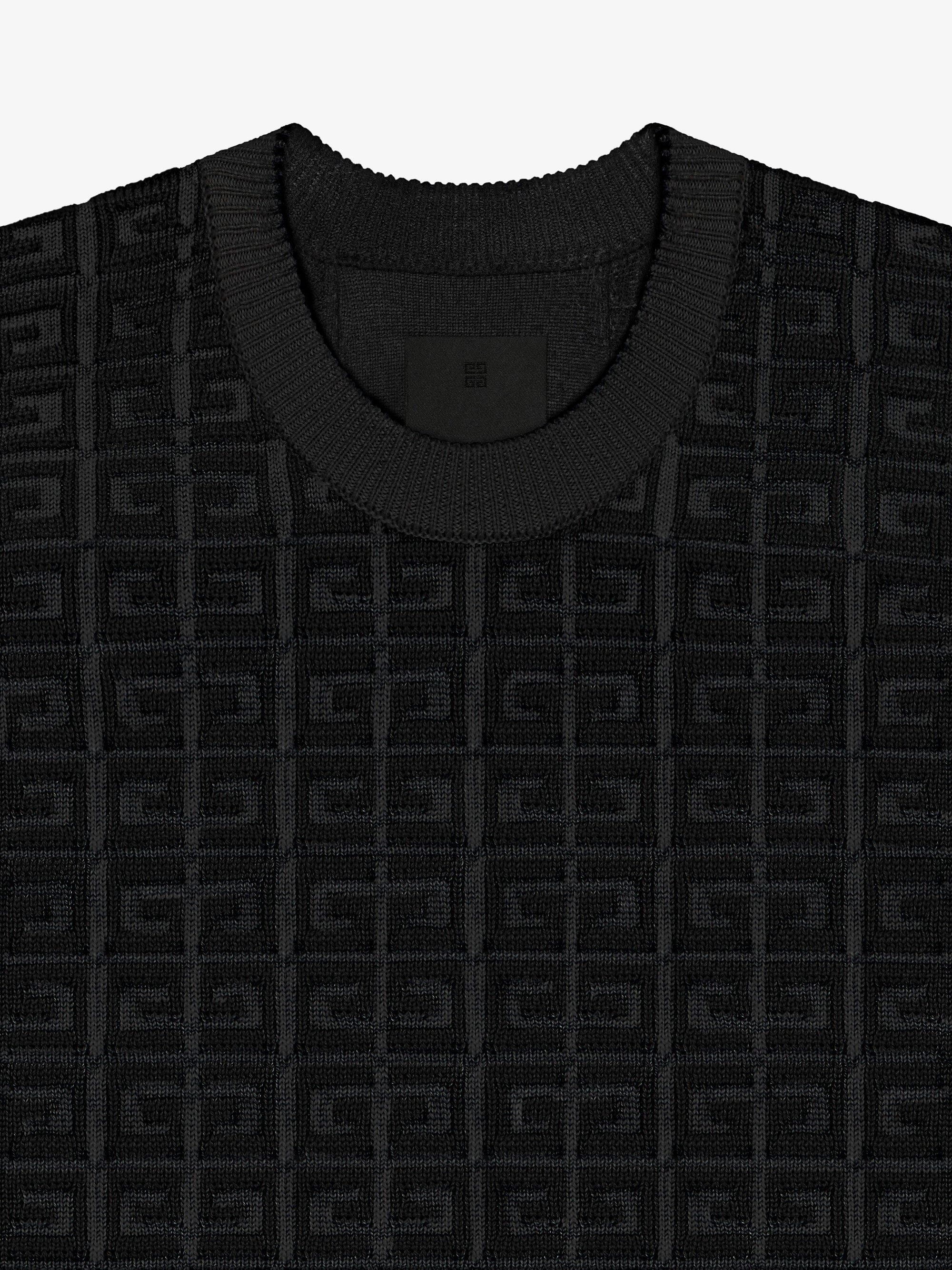 Pull sportswear en laine - Noir