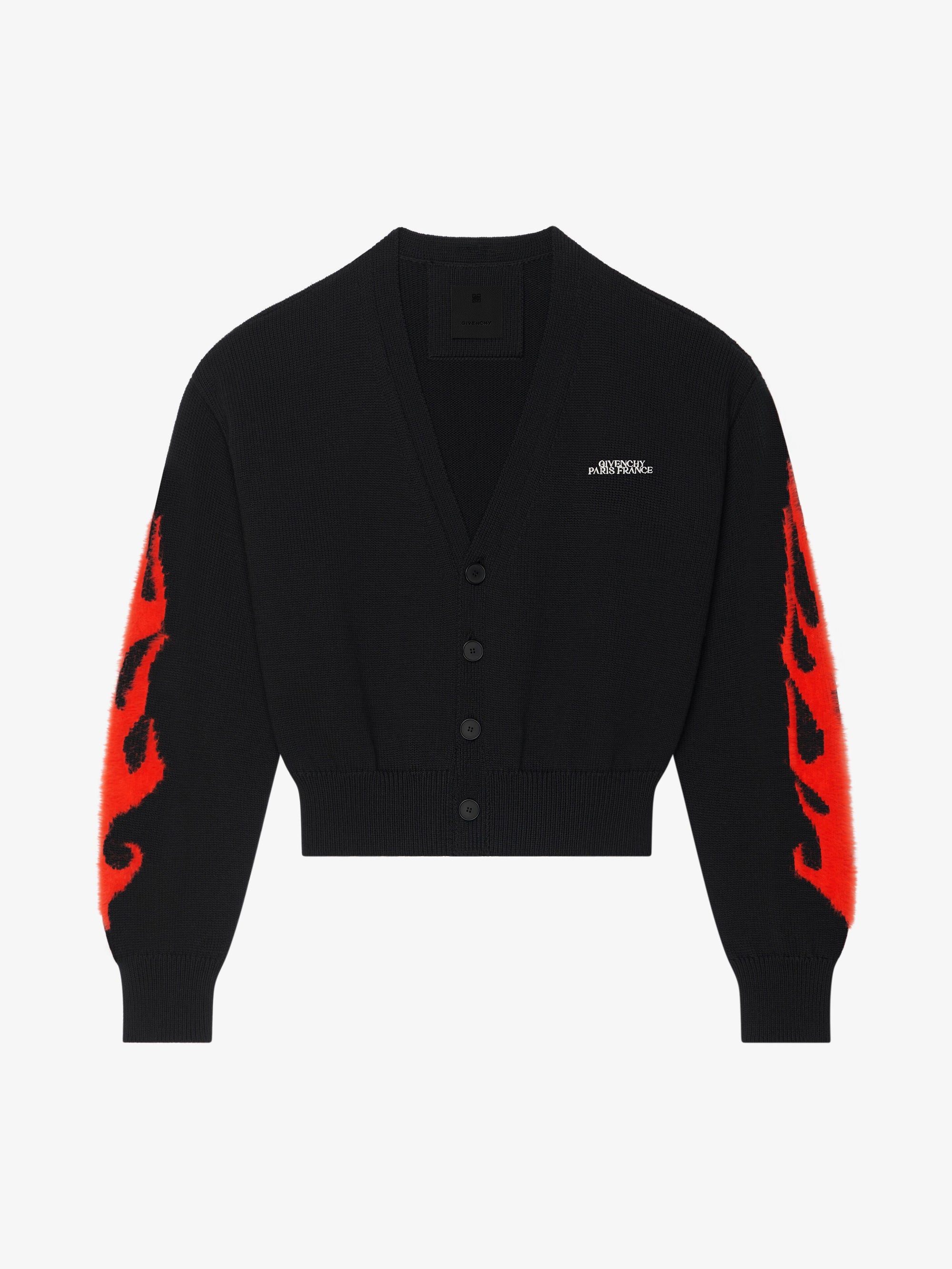 CNY FLAME INTARSIA JACQUARD