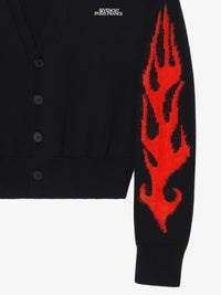 CNY FLAME INTARSIA JACQUARD