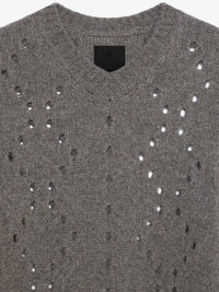 Pull sportswear en laine - Medium Grey