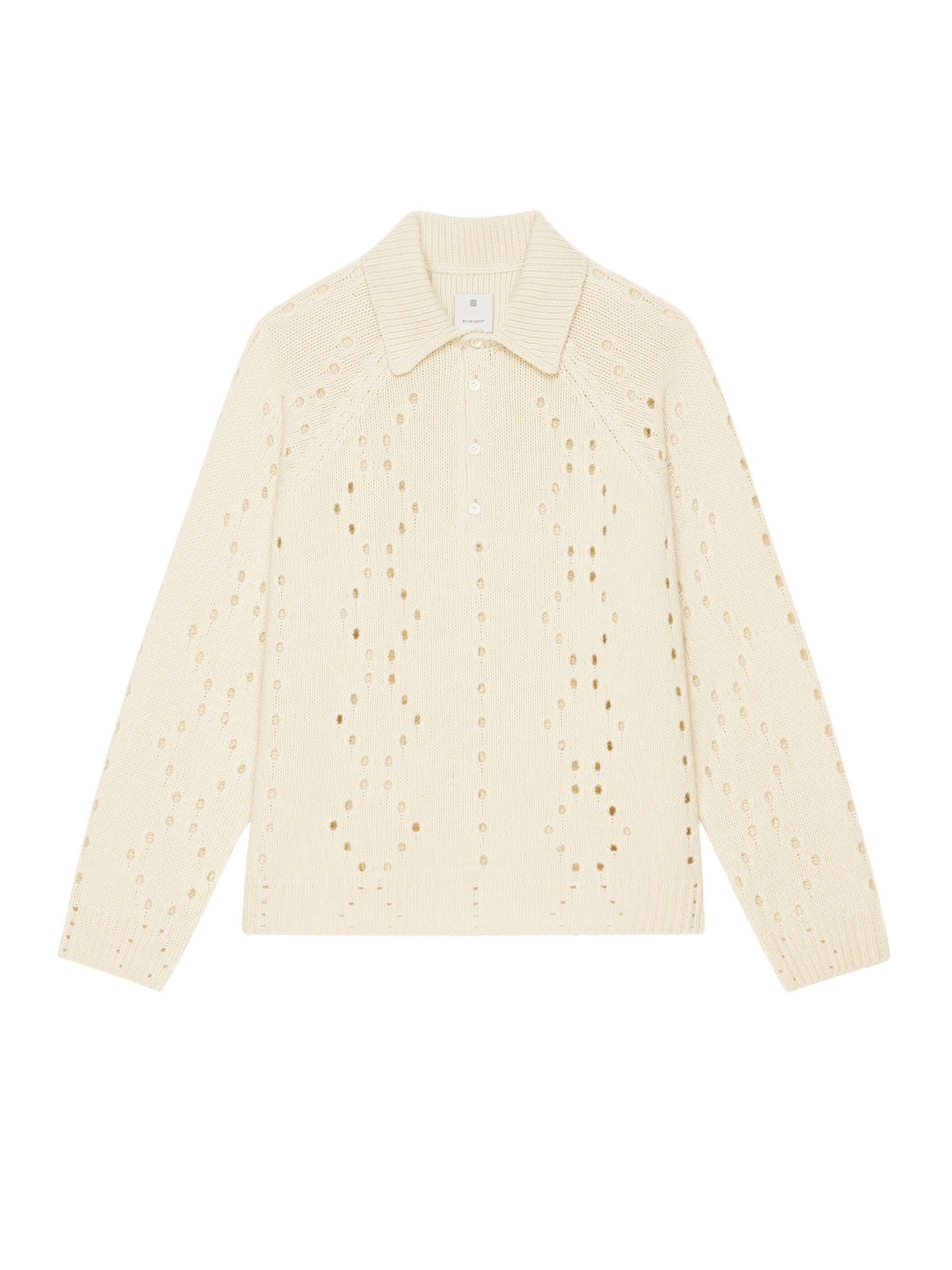 Pull oversize en laine - White