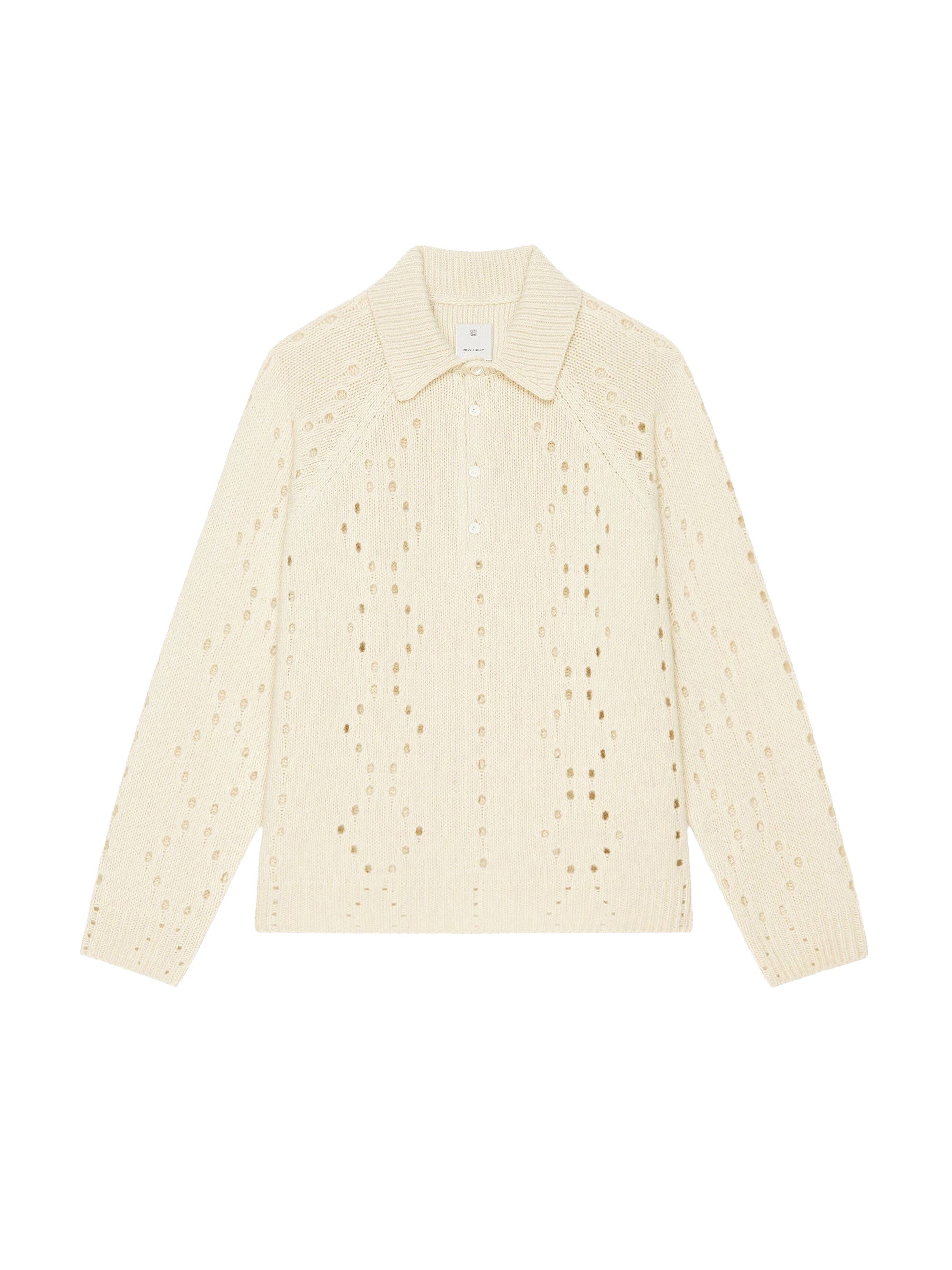 Pull oversize en laine - White