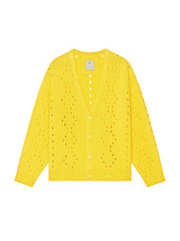 Cardigan oversize en laine - Sunflower