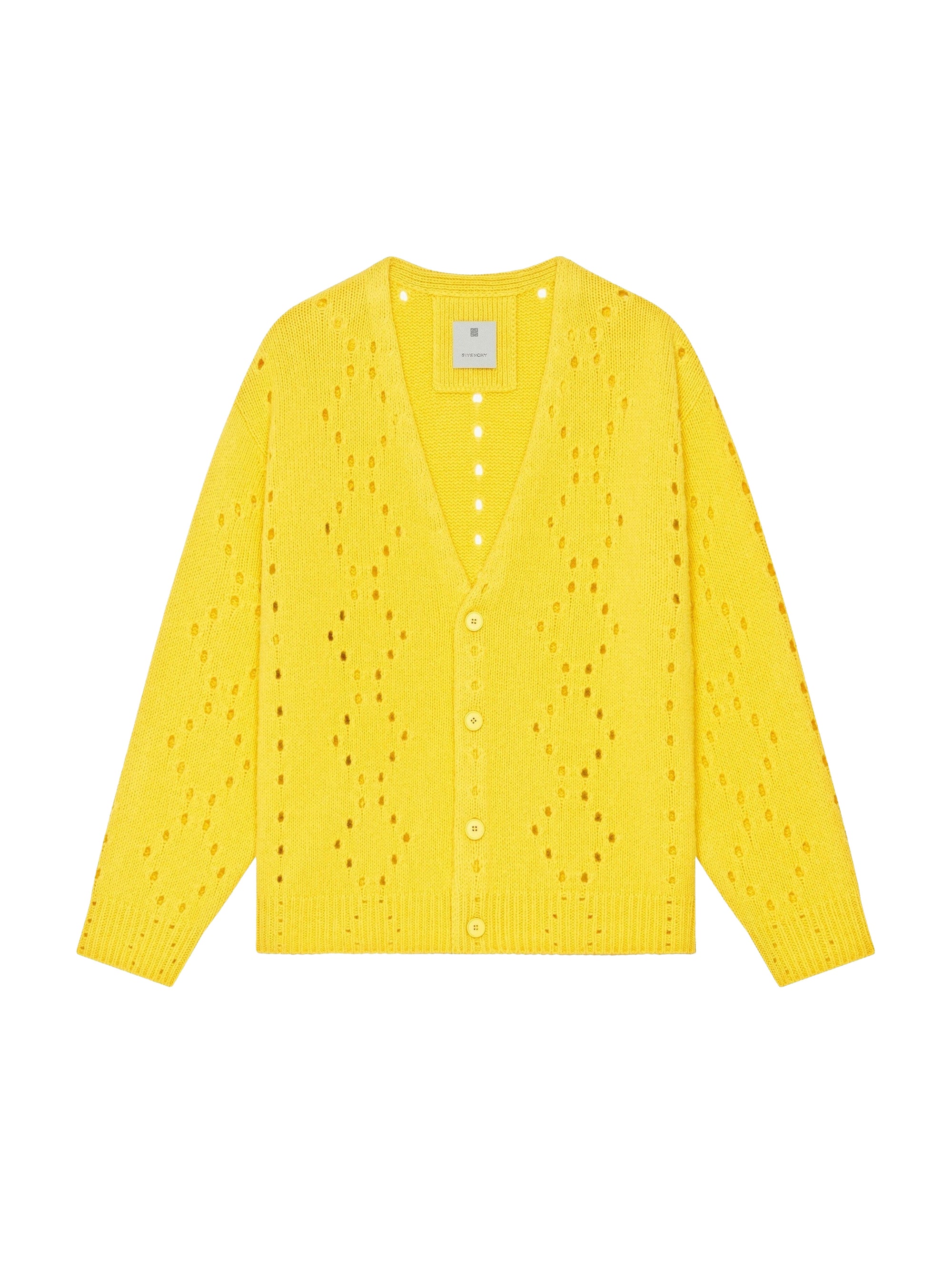 Cardigan oversize en laine - Sunflower