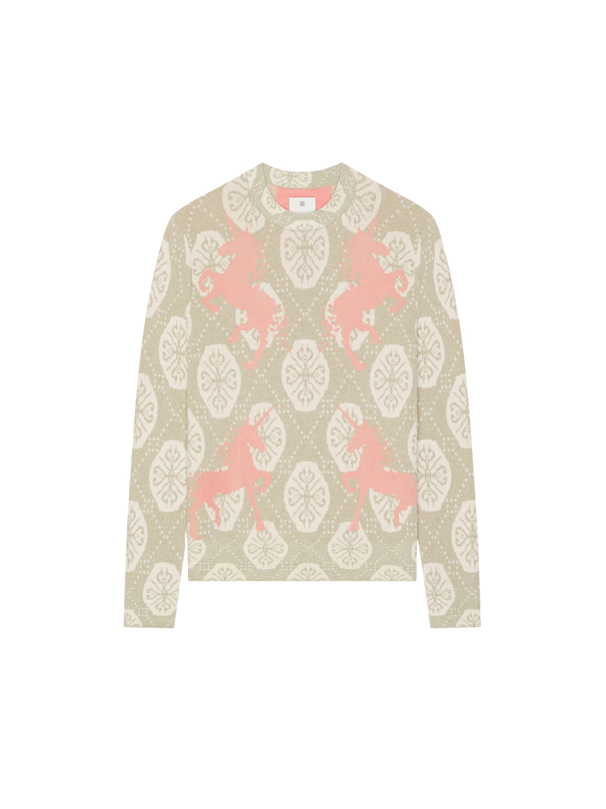 Pull avec broderie HG - Light Beige