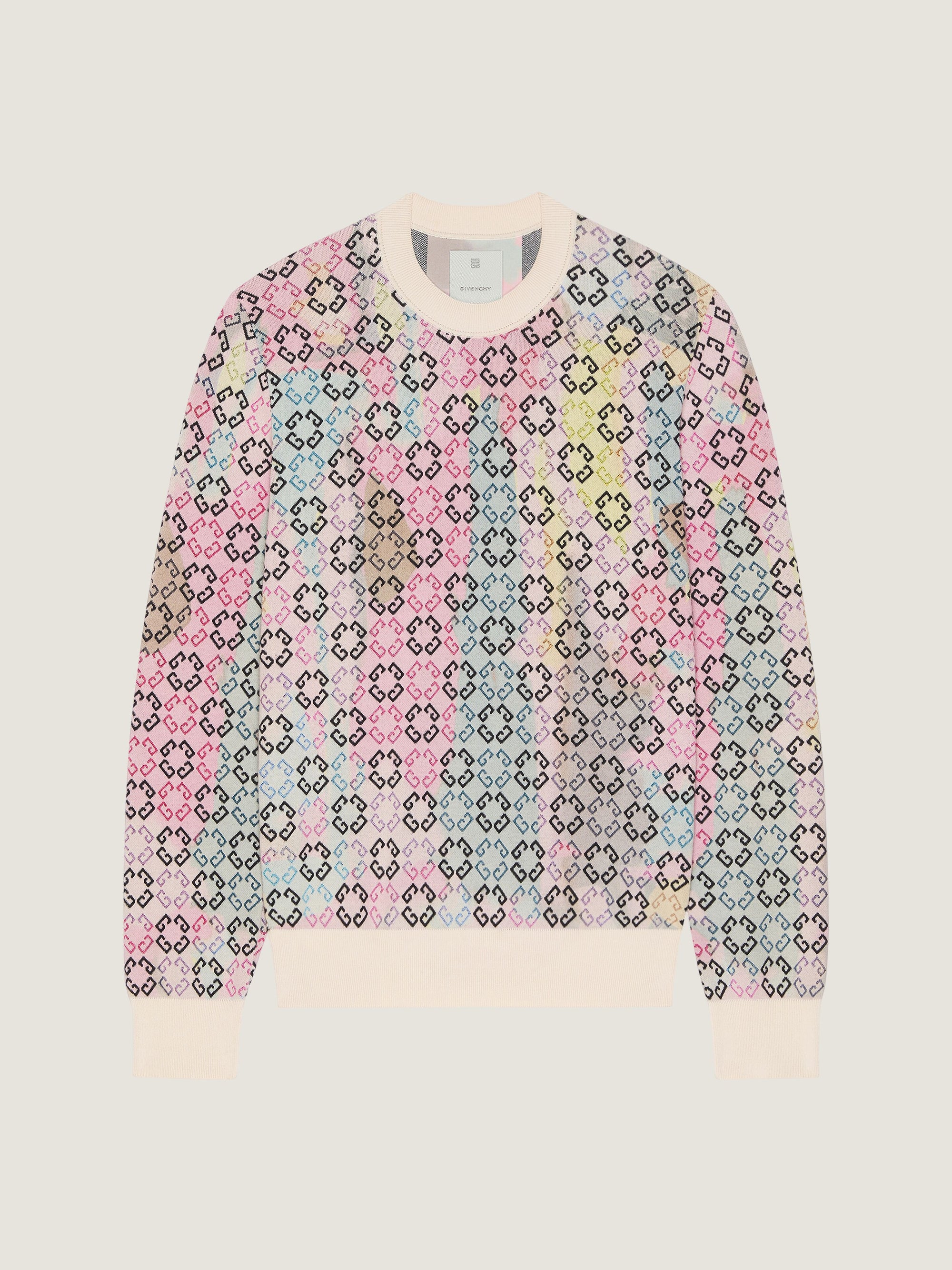 MONOGRAM 72 & PRINT COTTON POLY 18GG