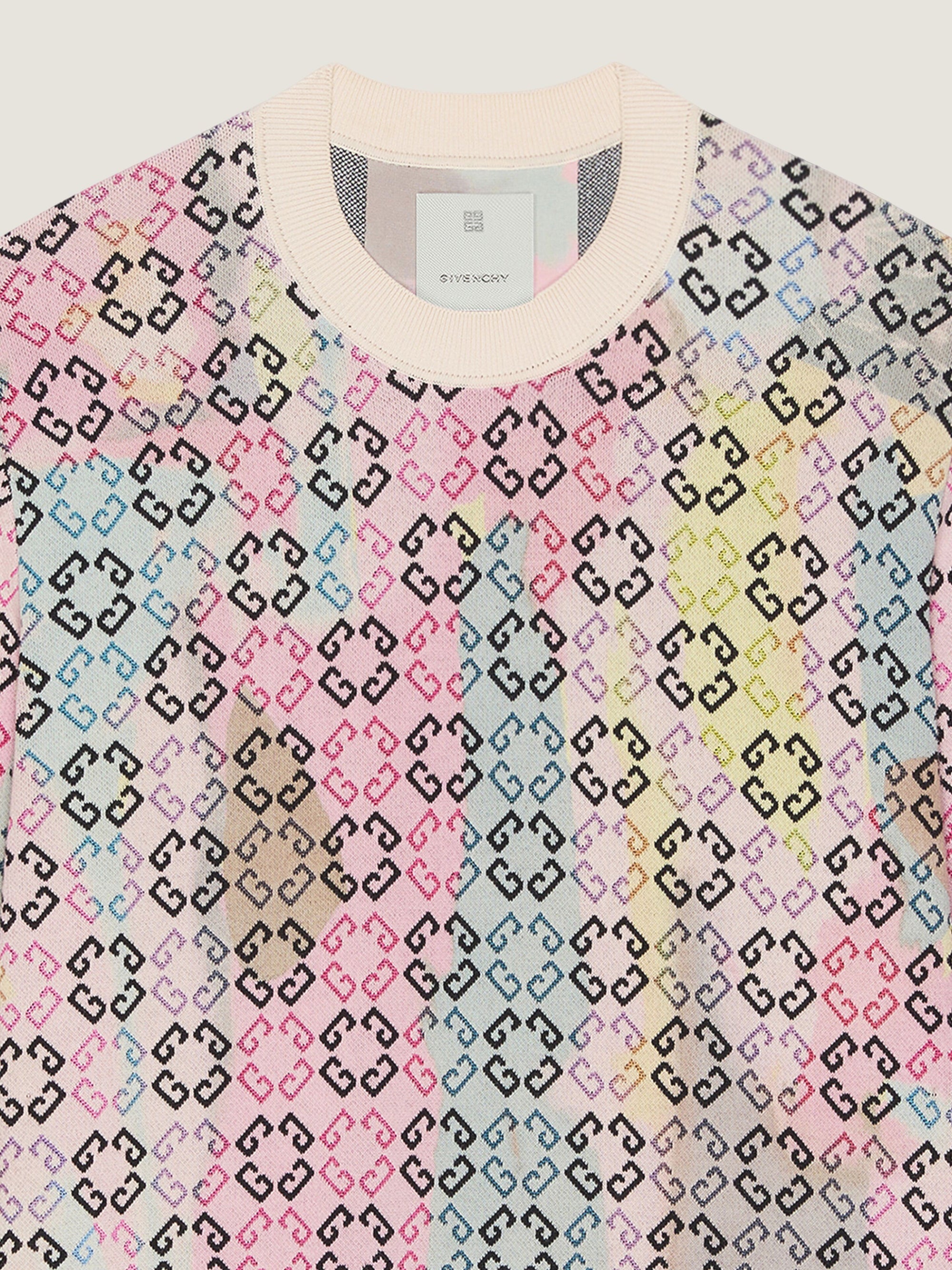 MONOGRAM 72 & PRINT COTTON POLY 18GG