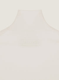 TURTLENECK ROUNDED FINISHING SWEATER