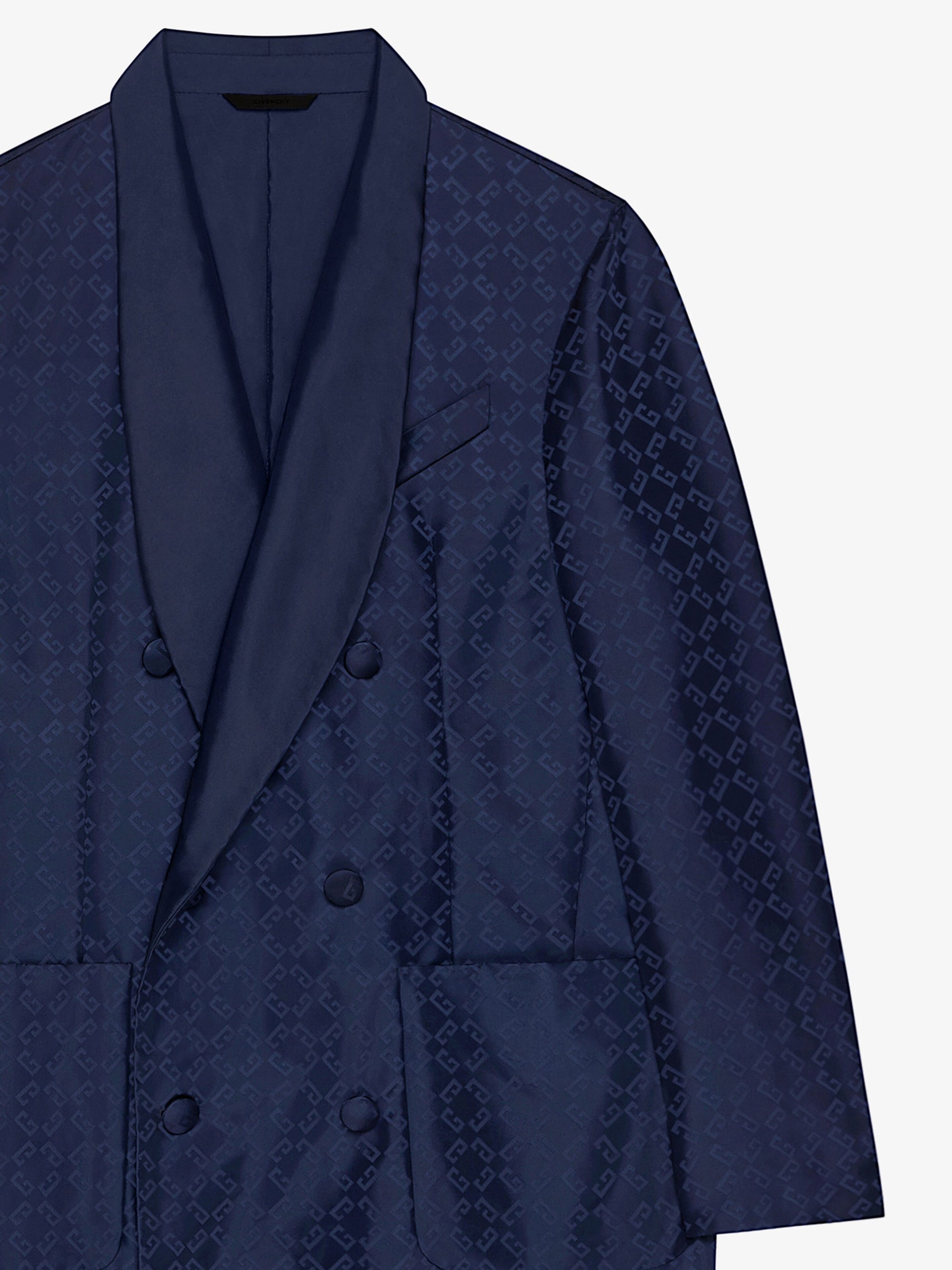 LONG SHAWL COLLAR DOUBLE BREASTED COAT