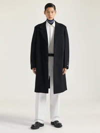 RELAXED NOTCH LAPEL COUTURE SEAM COAT