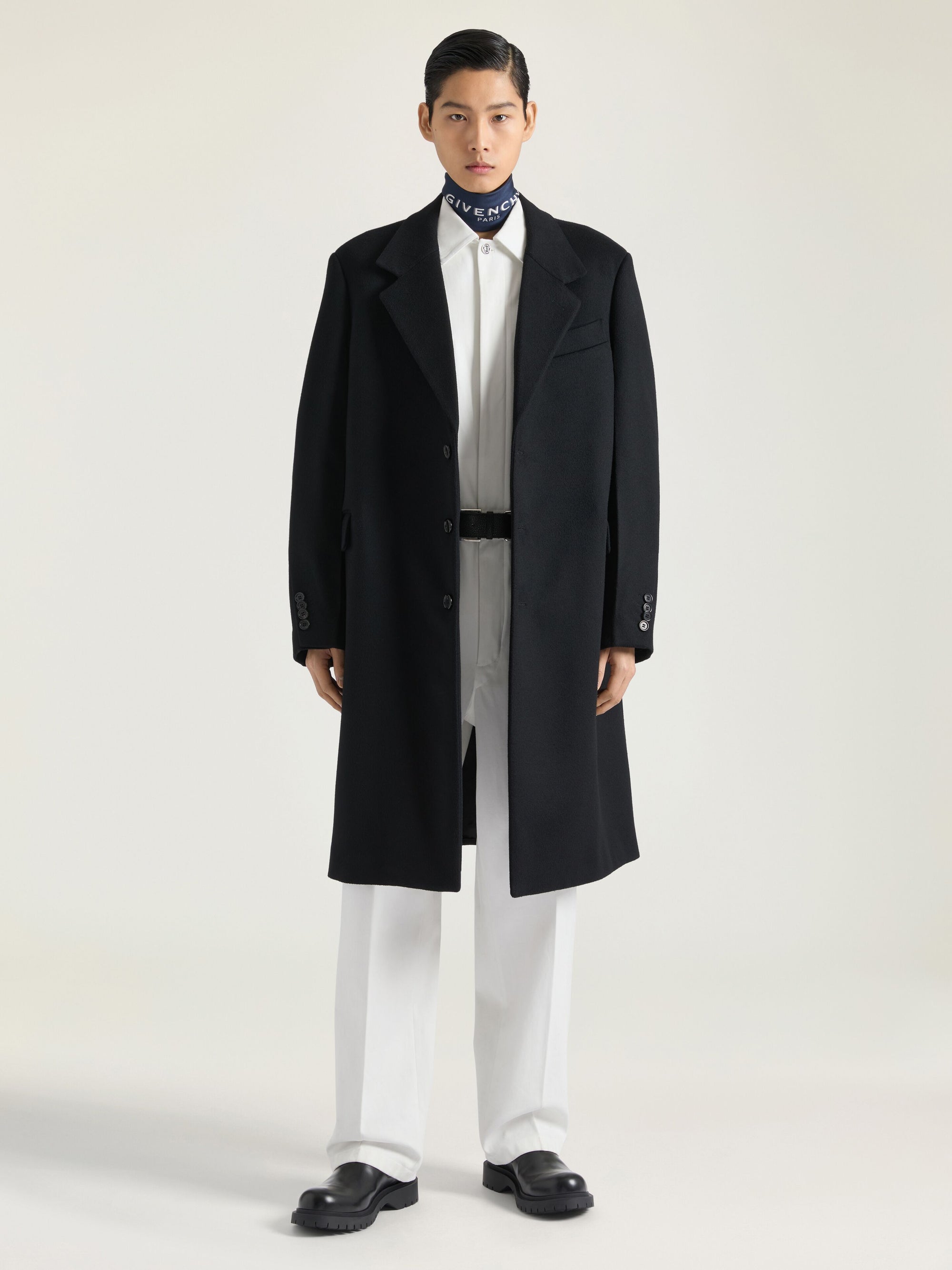 RELAXED NOTCH LAPEL COUTURE SEAM COAT