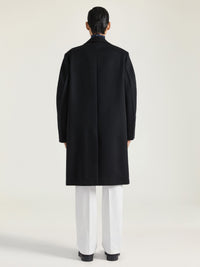 RELAXED NOTCH LAPEL COUTURE SEAM COAT
