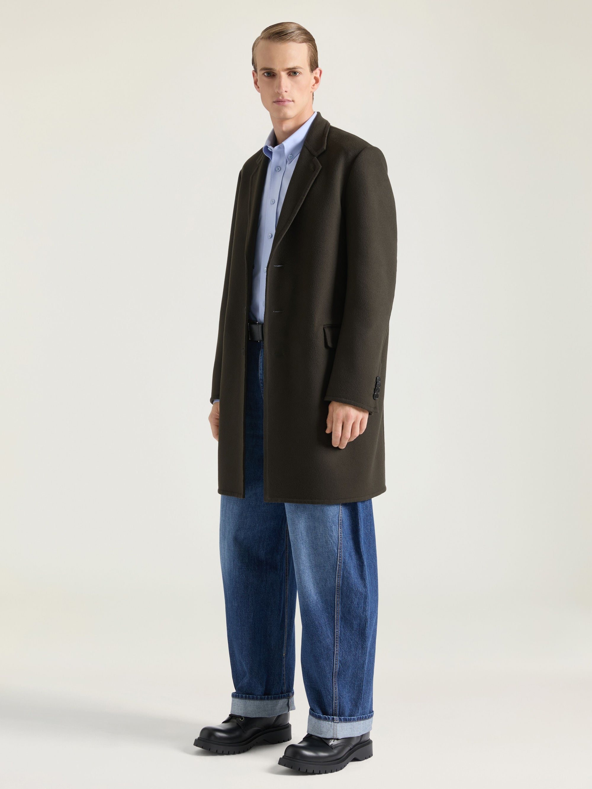 REGULAR FIT DOUBLE FACE 3BT COAT